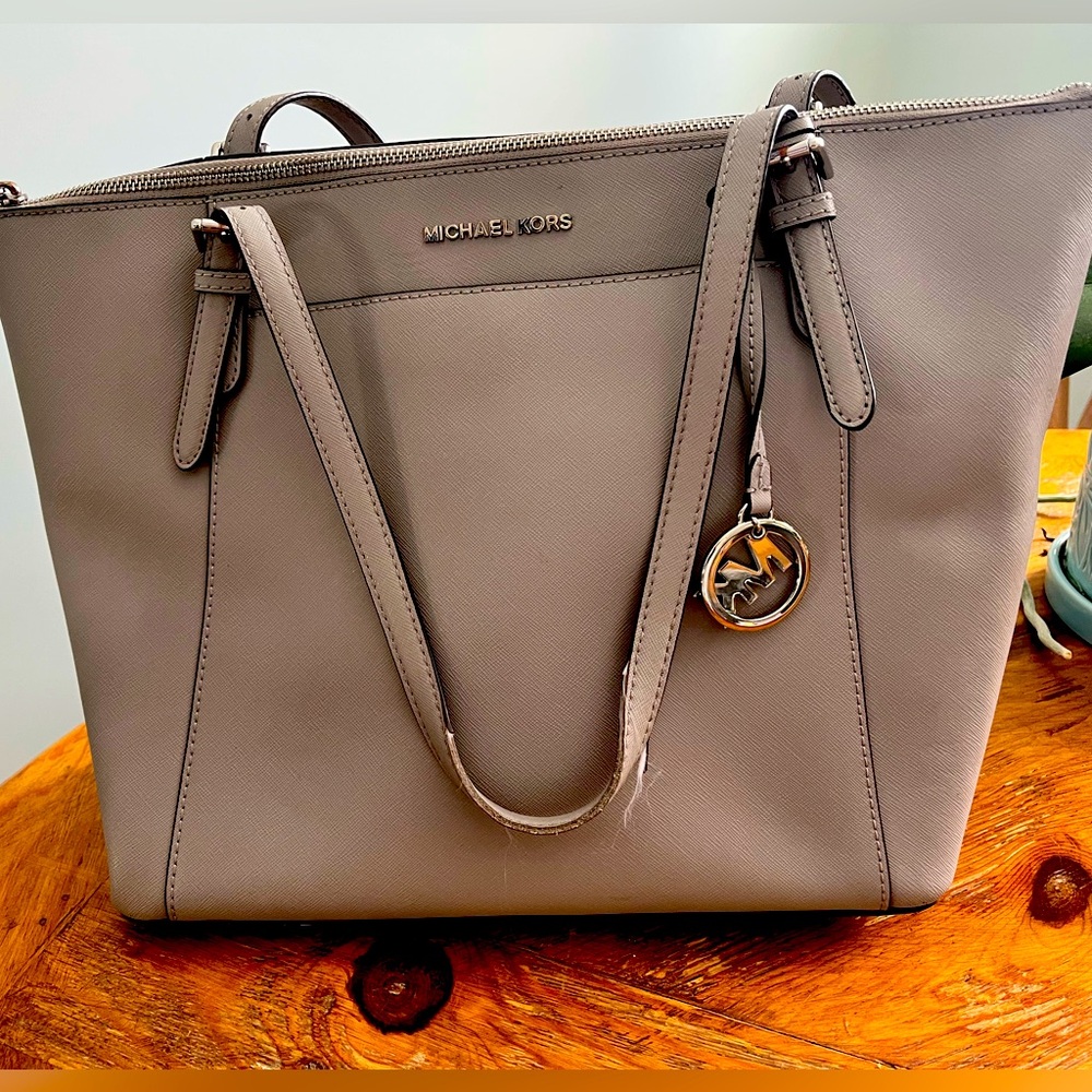 Michael Kors Gray Tote Bag